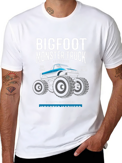 Bigfoot Monster Truck Graphic T-Shirt