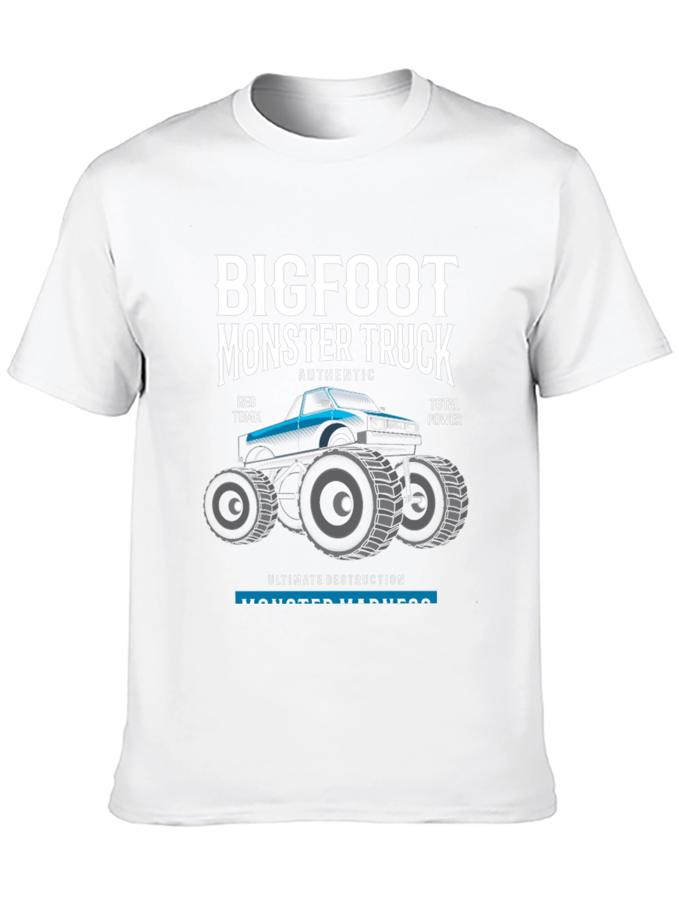 Bigfoot Monster Truck Graphic T-Shirt