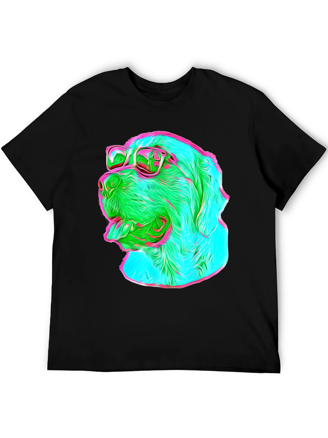 Cool Dog Tee - Sunglasses Graphic Print