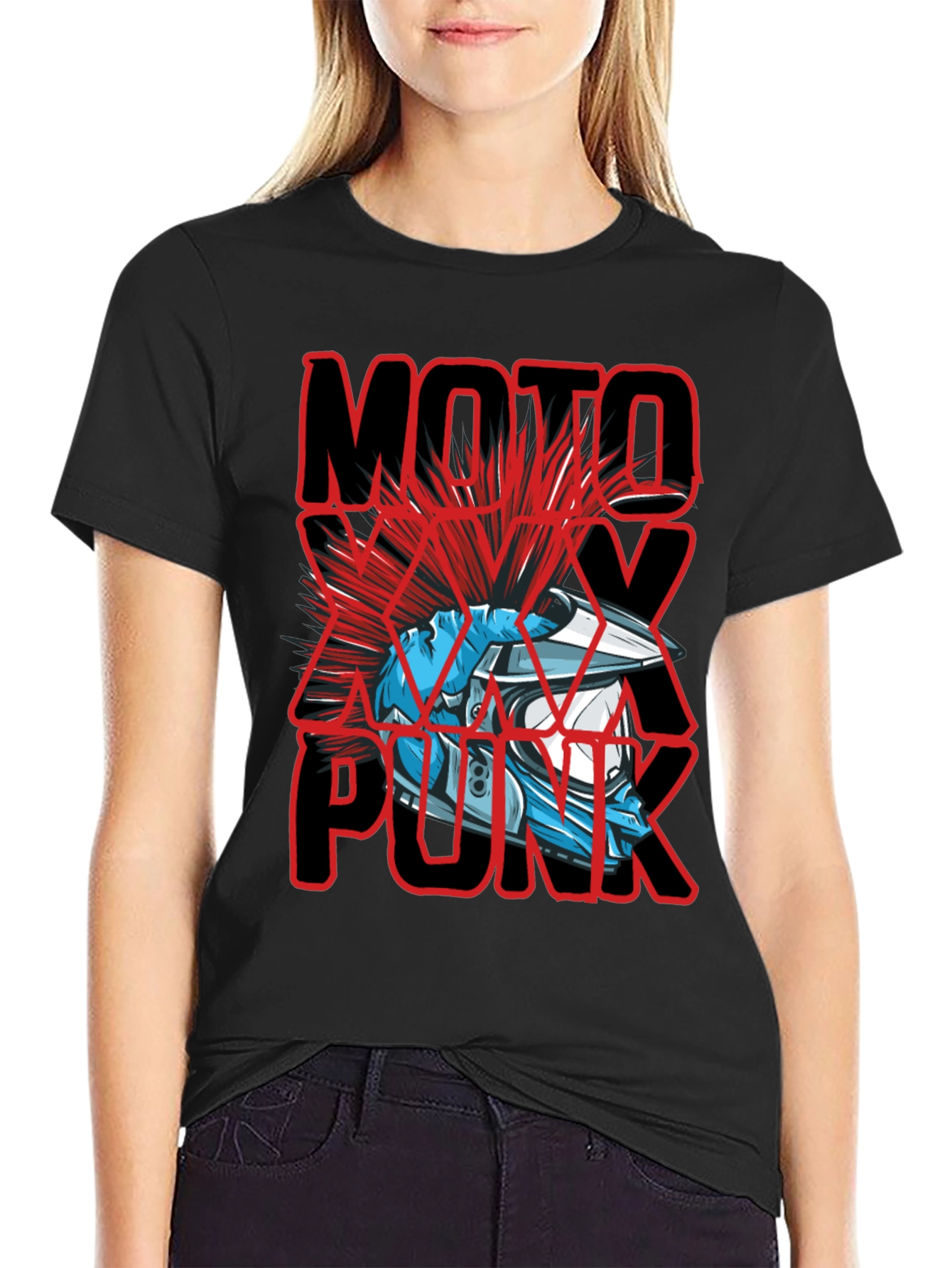 Moto Punk Graphic Tee