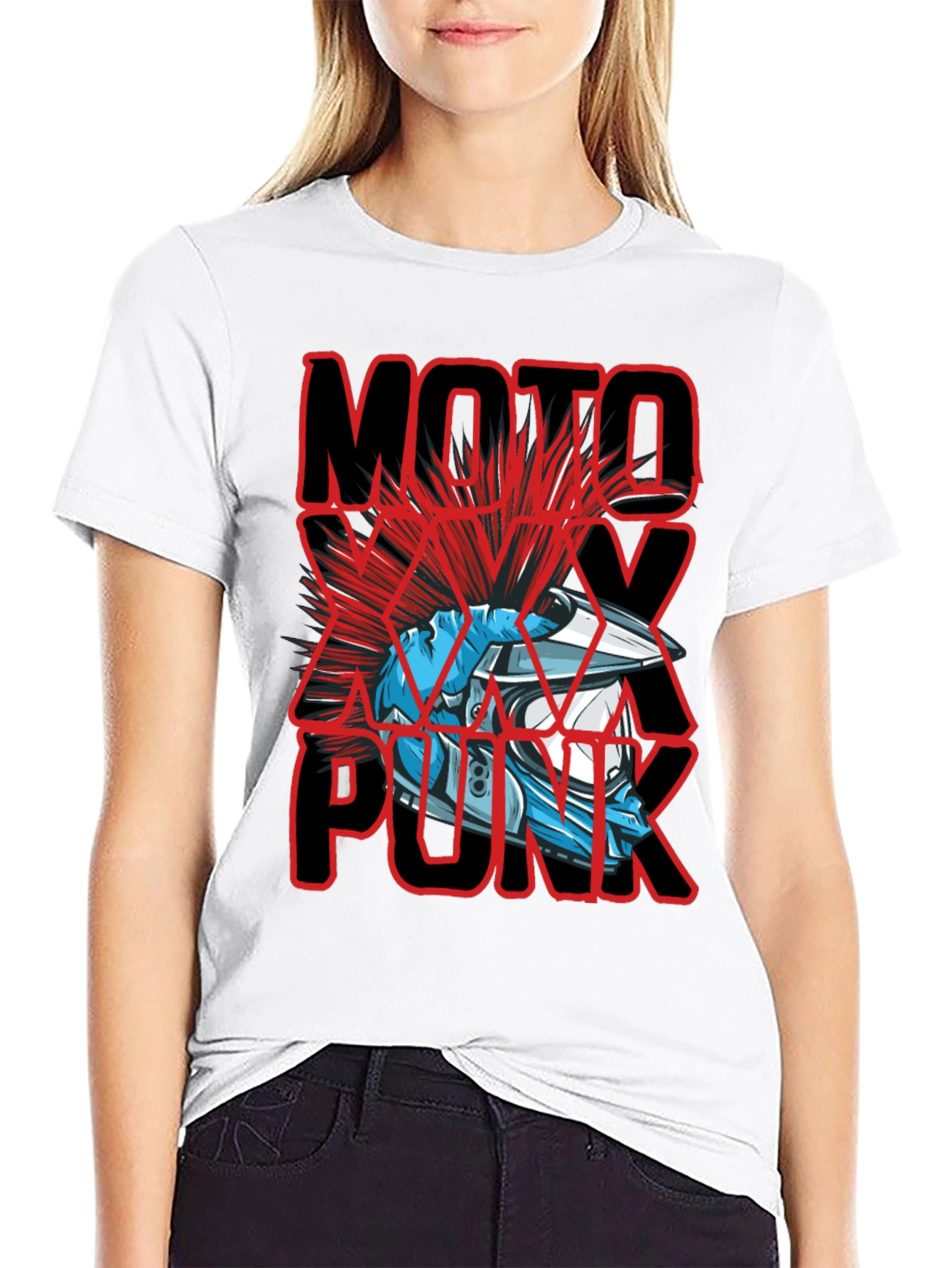 Moto Punk Graphic Tee