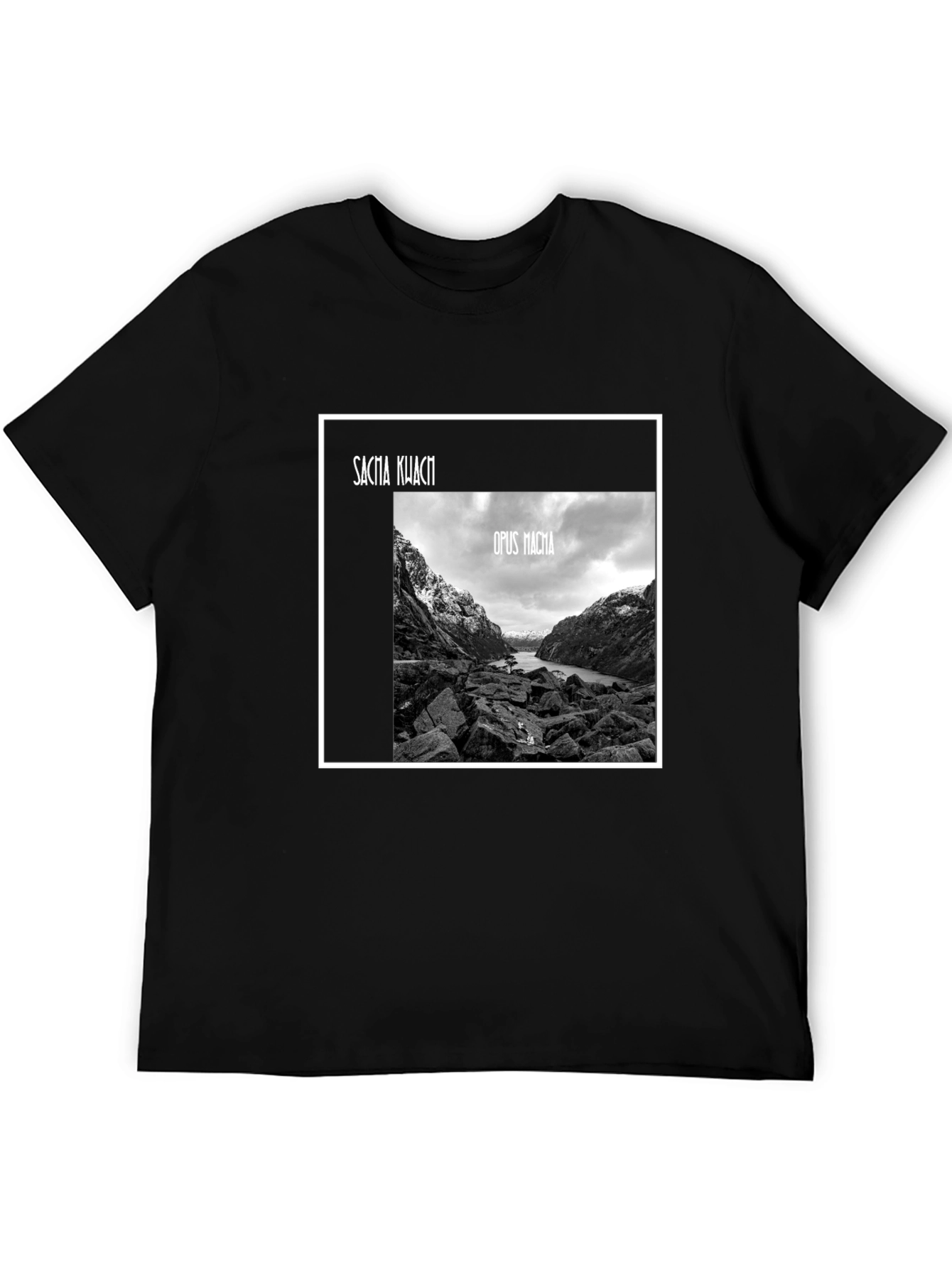 Sacra Kuacti Opus Magna Black T-Shirt