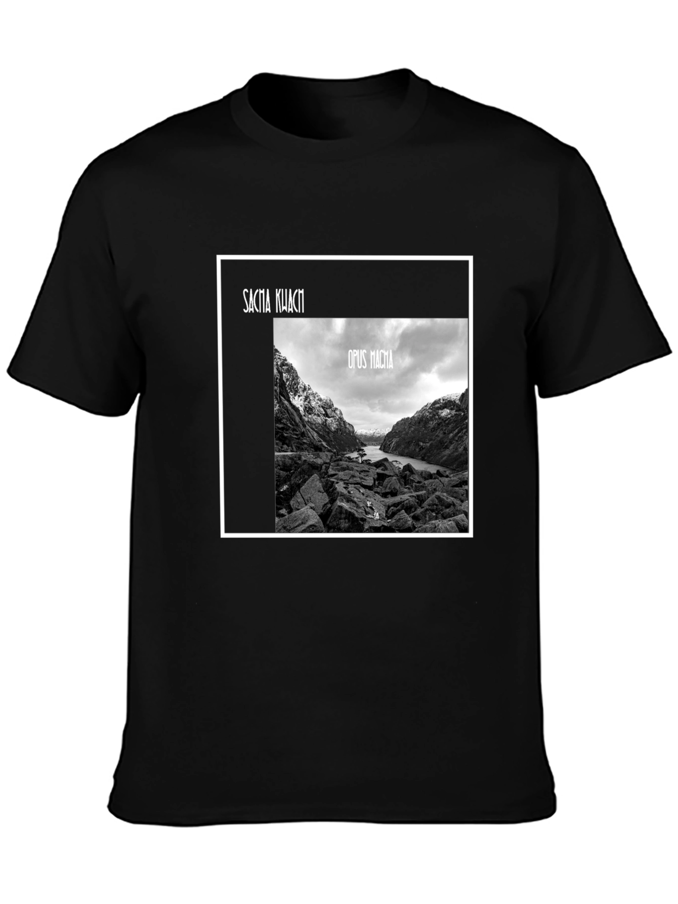 Sacra Kuacti Opus Magna Black T-Shirt