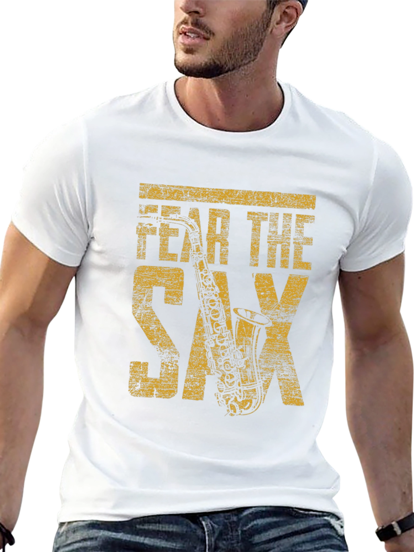 Fear the Sax T-Shirt - Musician Graphic Tee