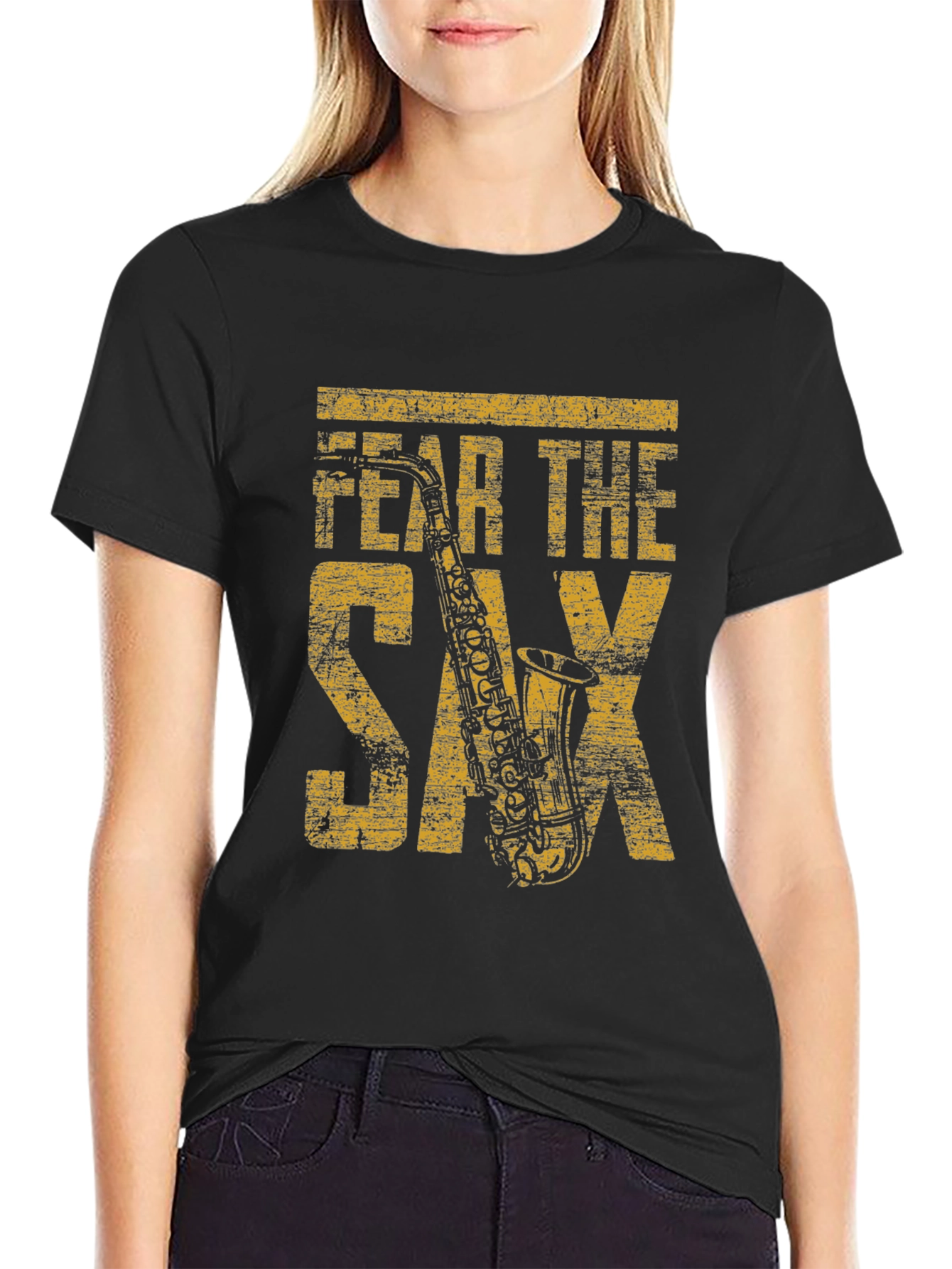 Fear the Sax T-Shirt - Musician Graphic Tee
