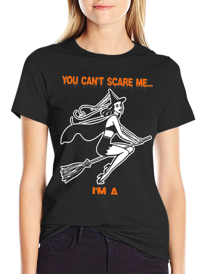 Halloween Witch Graphic Tee