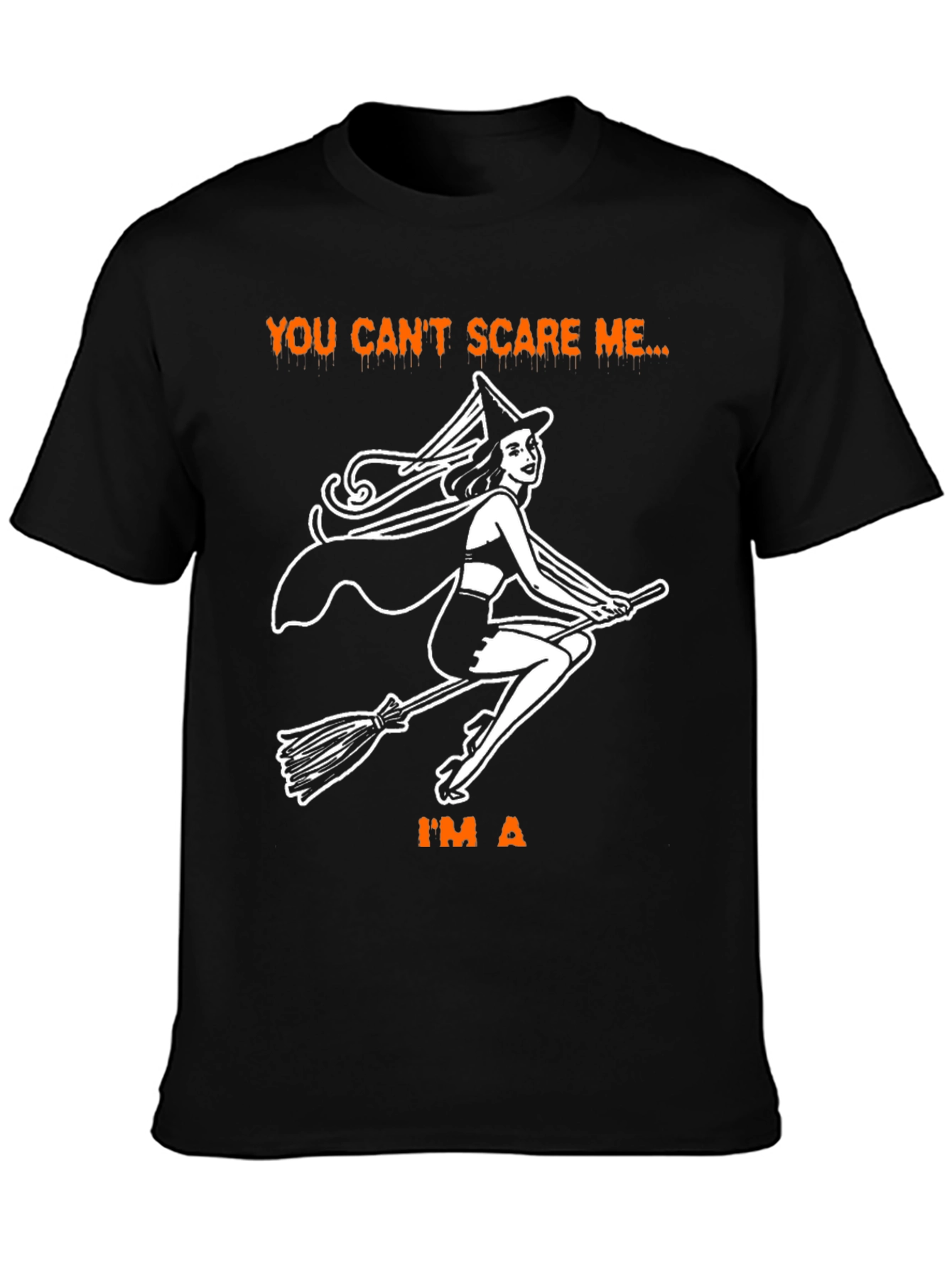 Halloween Witch Graphic Tee