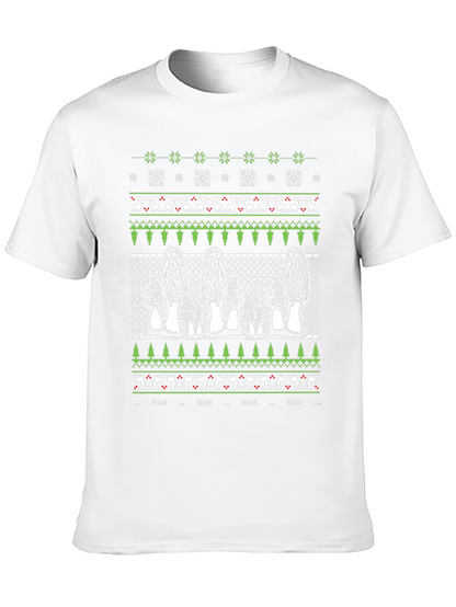 Morel Mushroom Ugly Christmas Sweater T-Shirt
