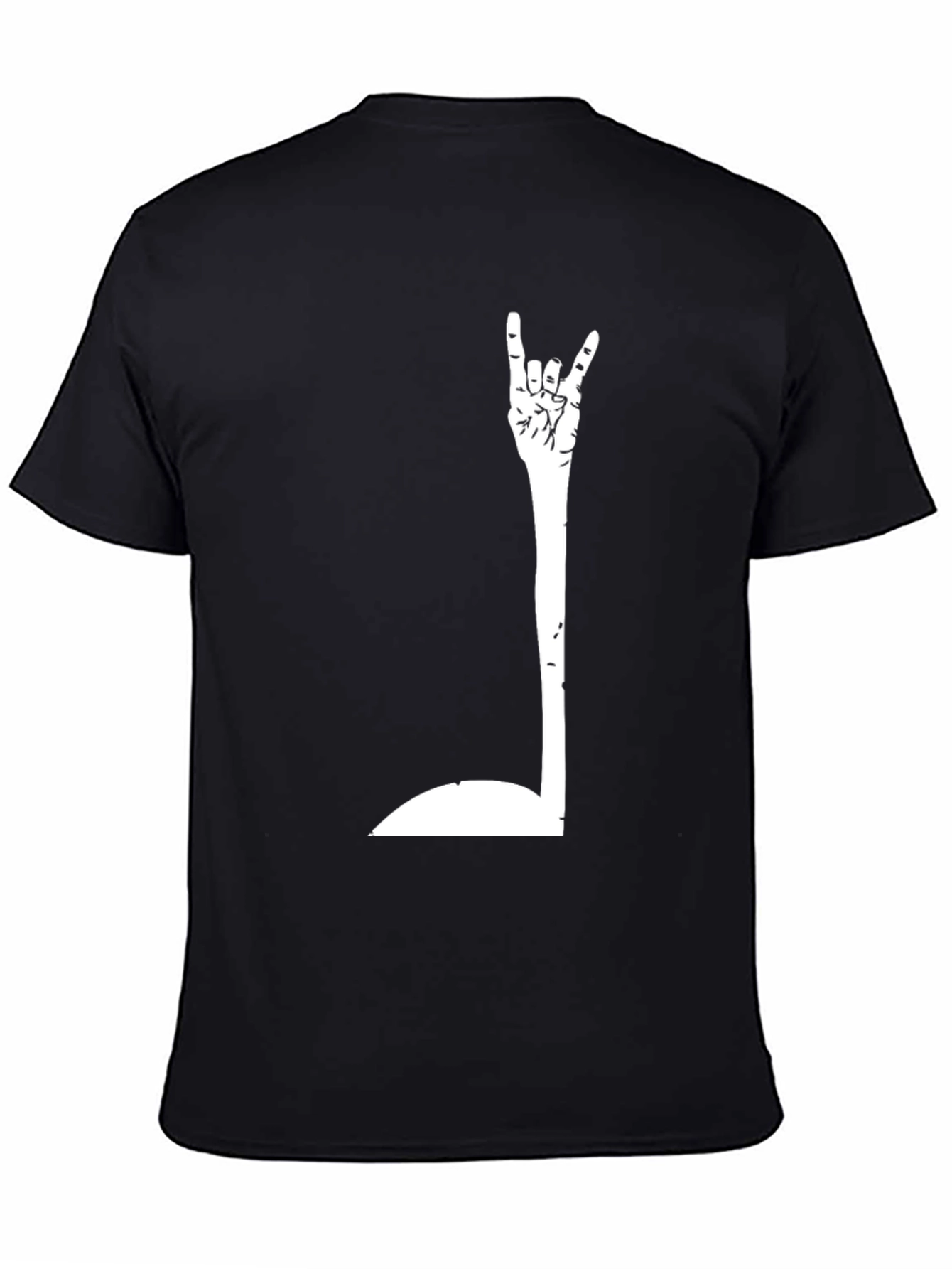 Rock On! Graphic Black T-Shirt