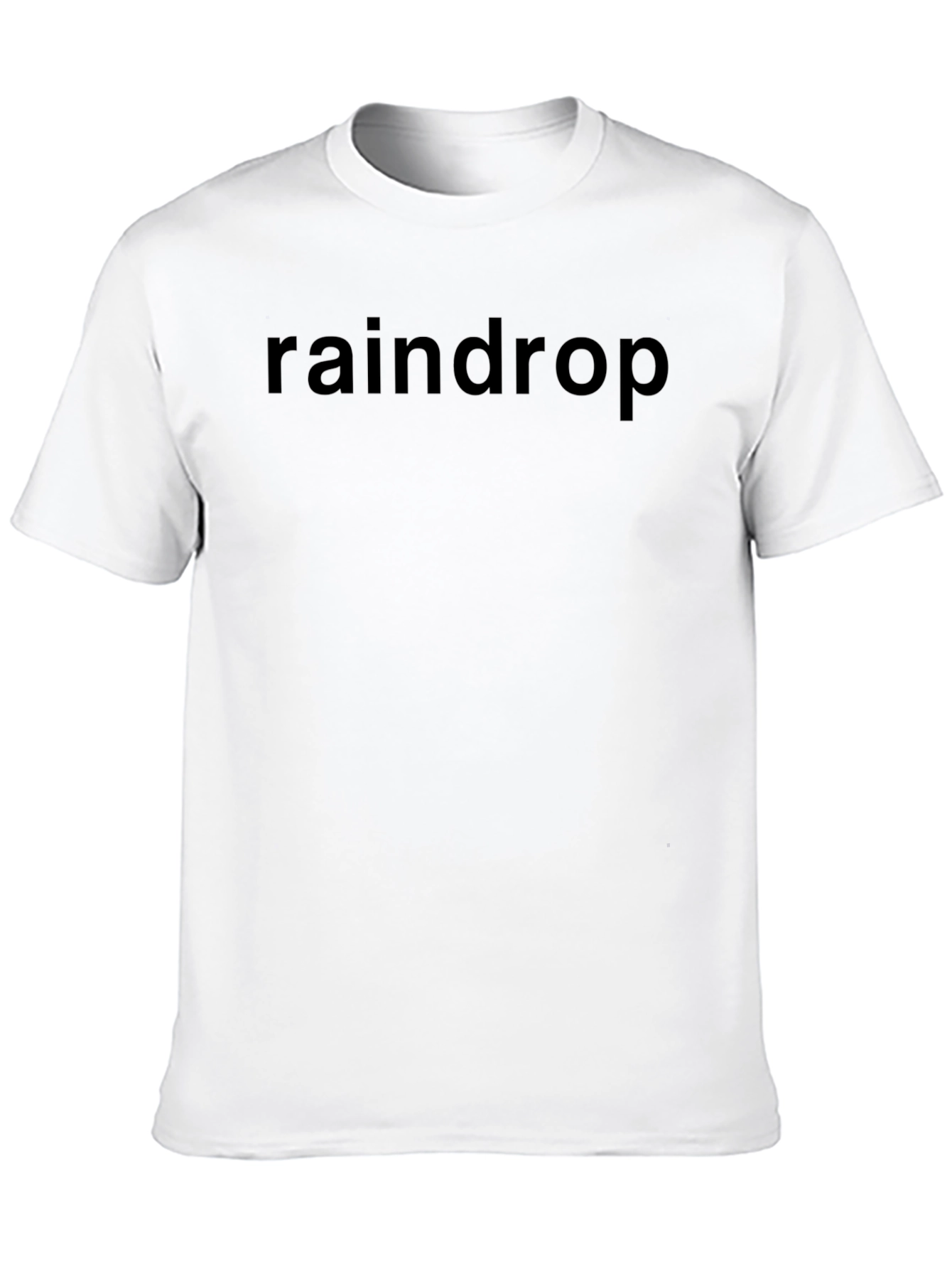 Raindrop Graphic Tee - Stylish Comfort