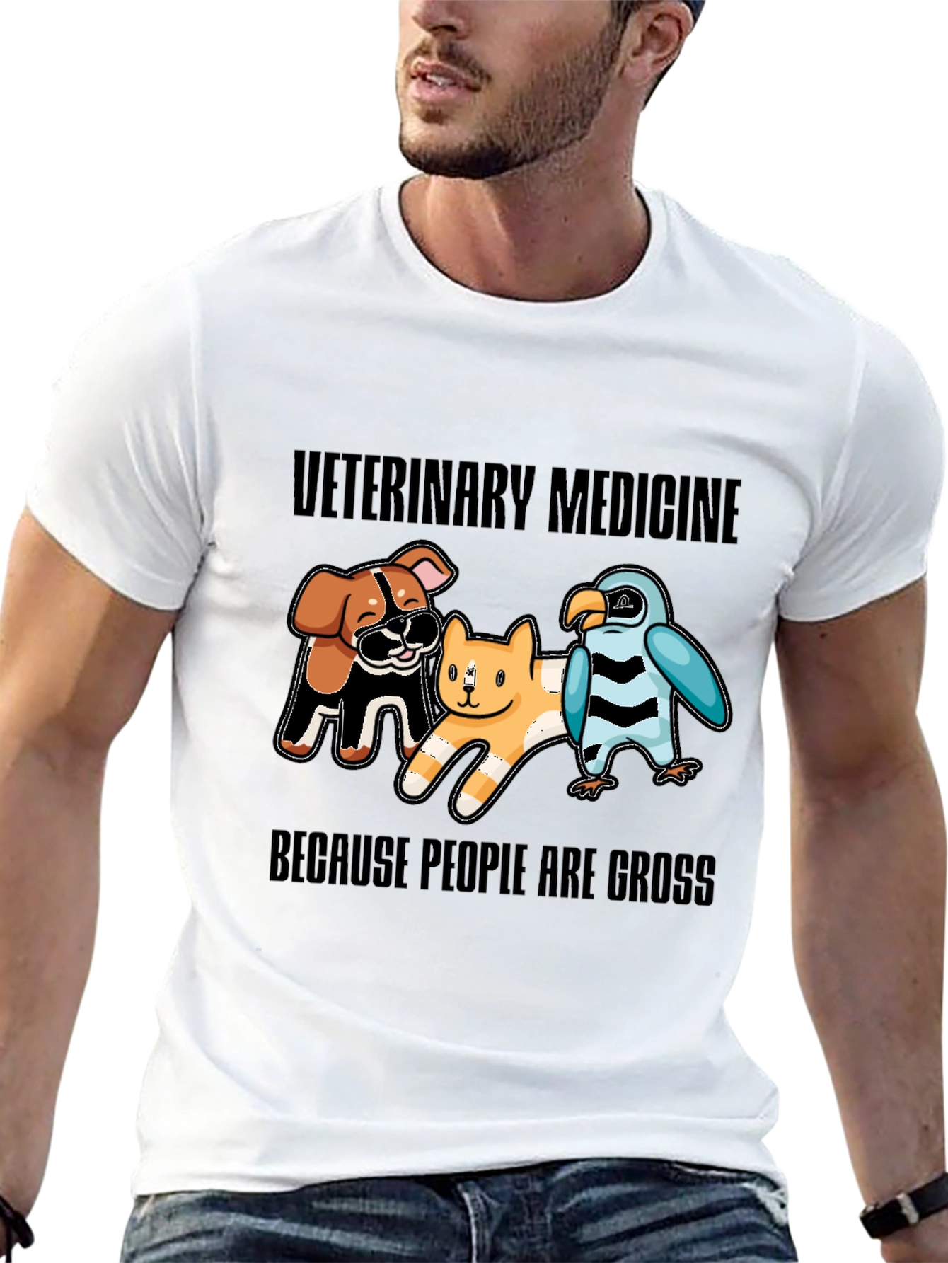 Veterinary Medicine Animal Lover T-Shirt