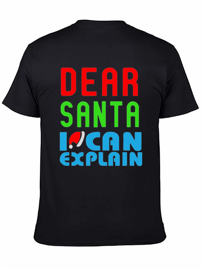 Dear Santa I Can Explain Christmas T-Shirt