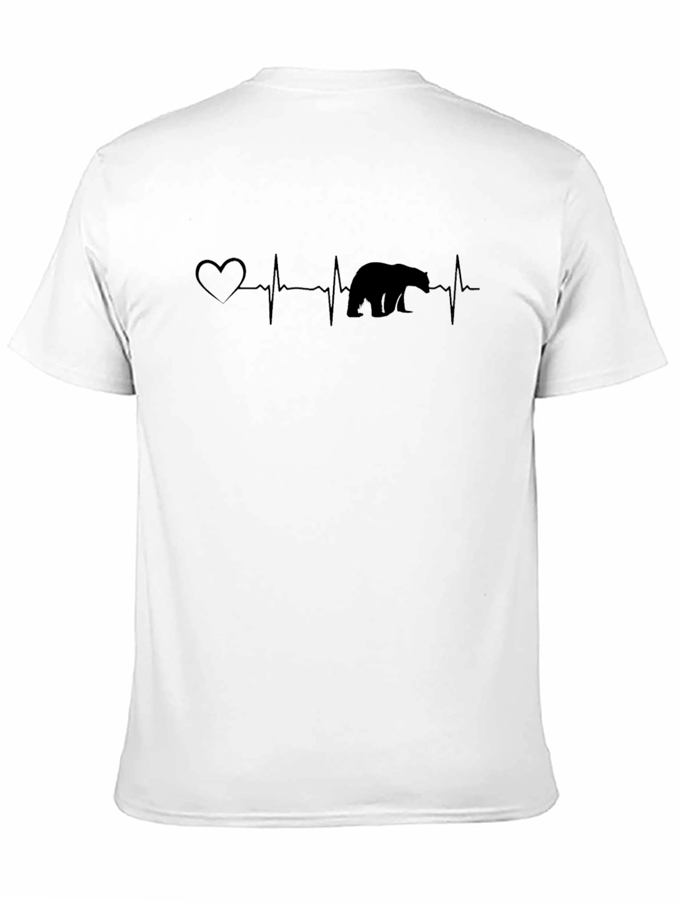 Bear Heartbeat Graphic Tee