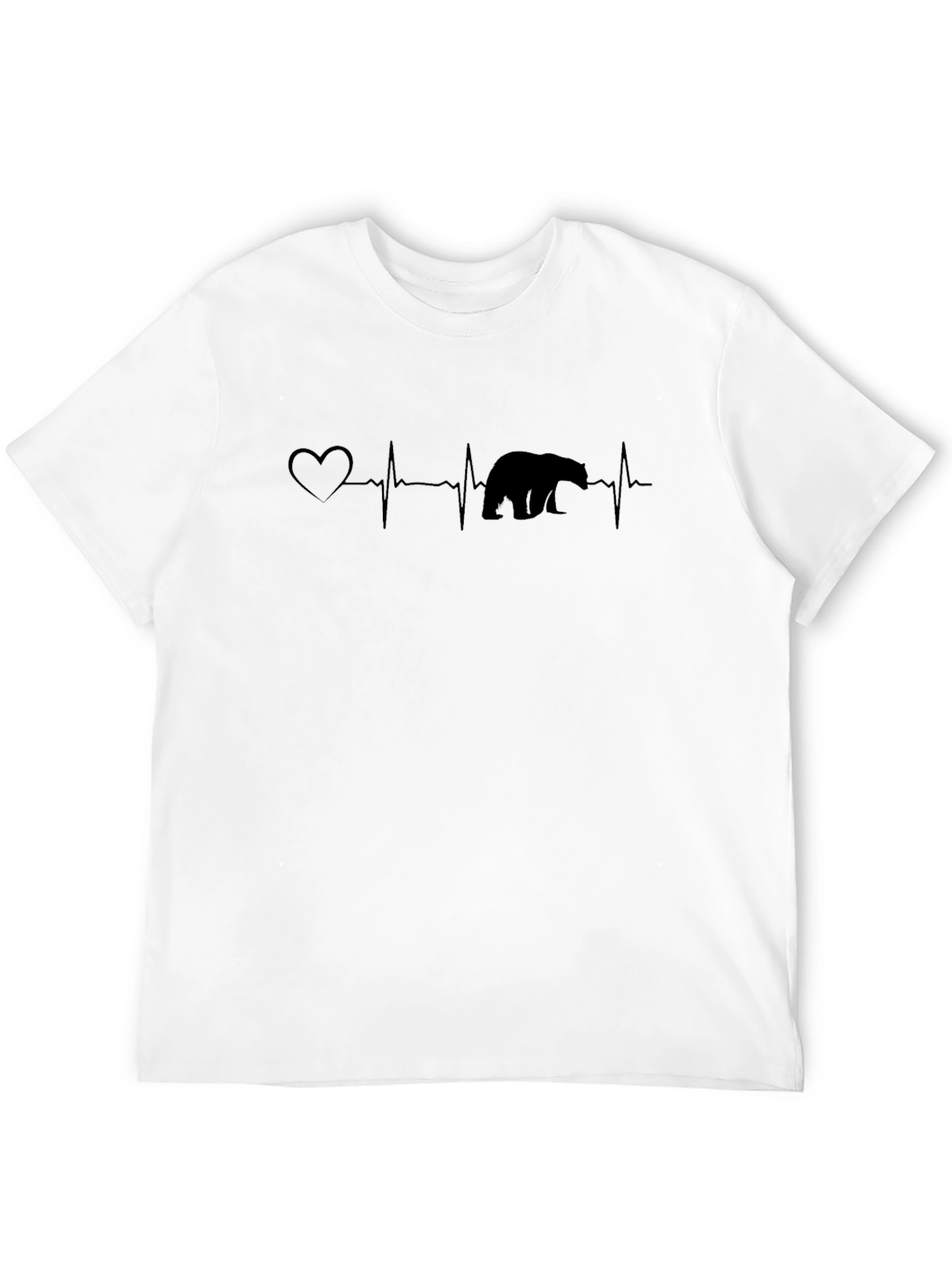 Bear Heartbeat Graphic Tee