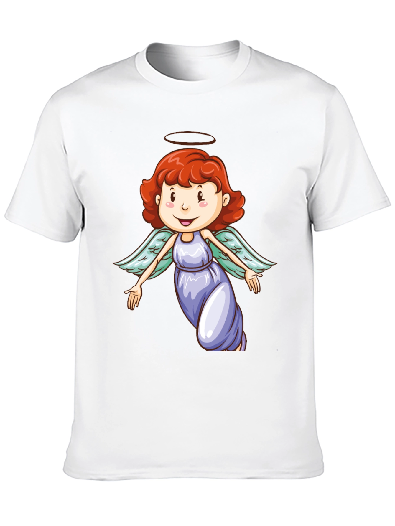 Angel Graphic Black T-Shirt