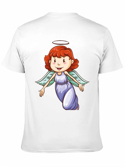 Angel Graphic Black T-Shirt