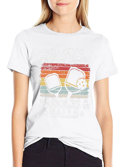 Easily Distracted by Paddles & Balls T-Shirt
