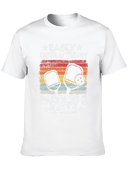 Easily Distracted by Paddles & Balls T-Shirt