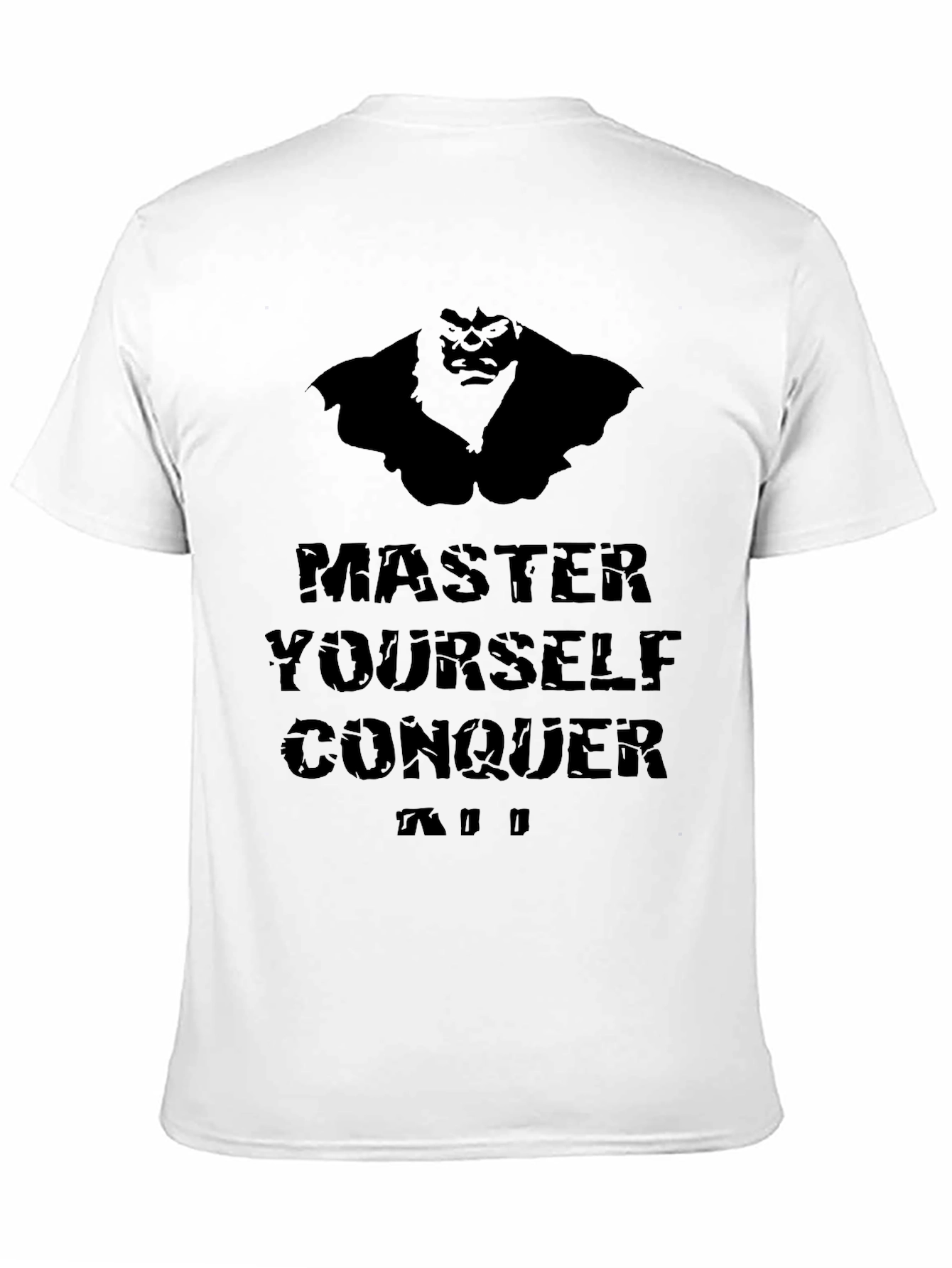 Master Yourself Conquer All Graphic Tee