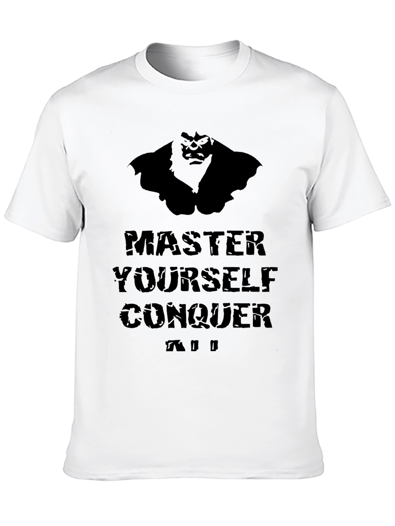 Master Yourself Conquer All Graphic Tee