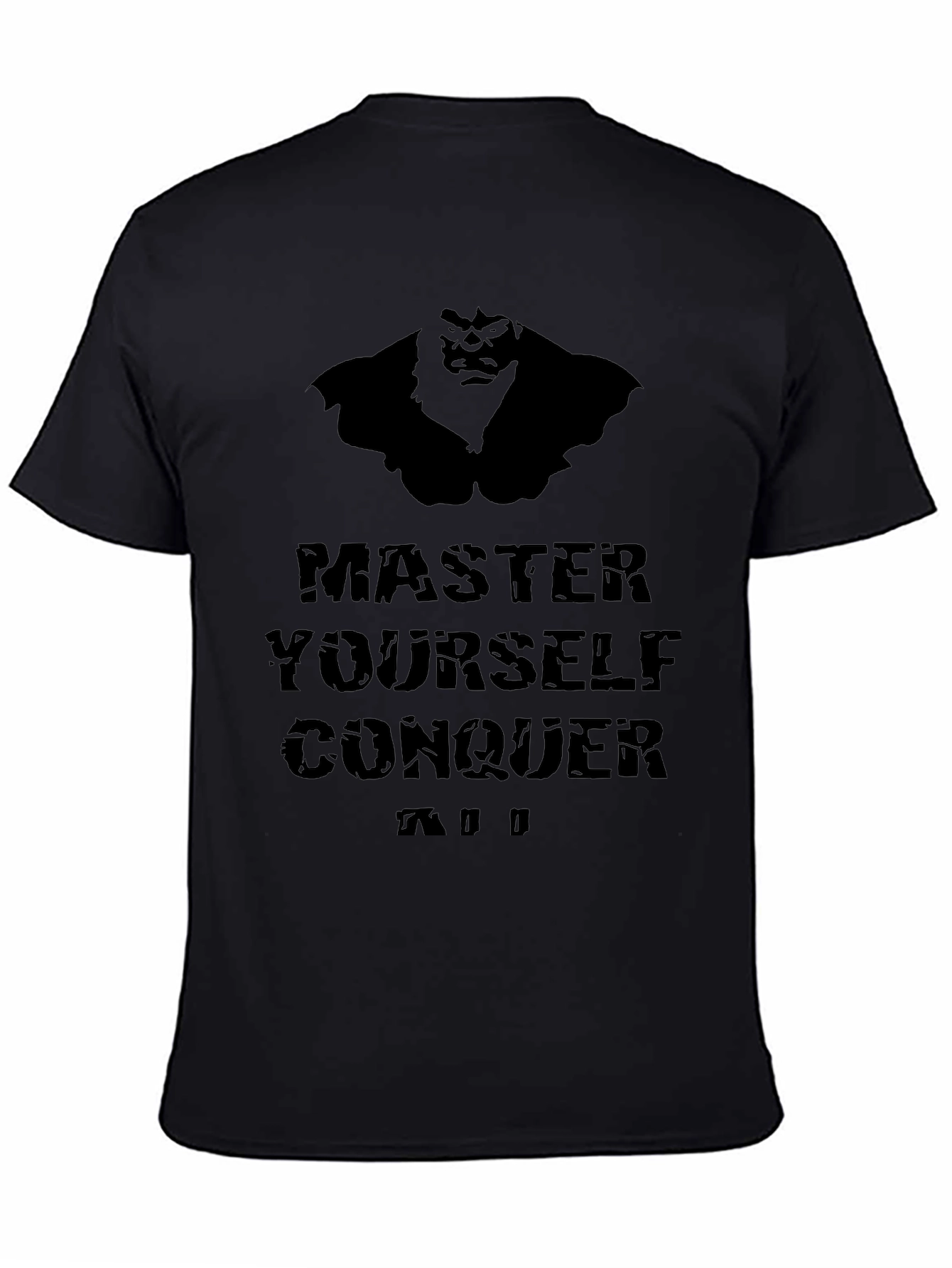 Master Yourself Conquer All Graphic Tee