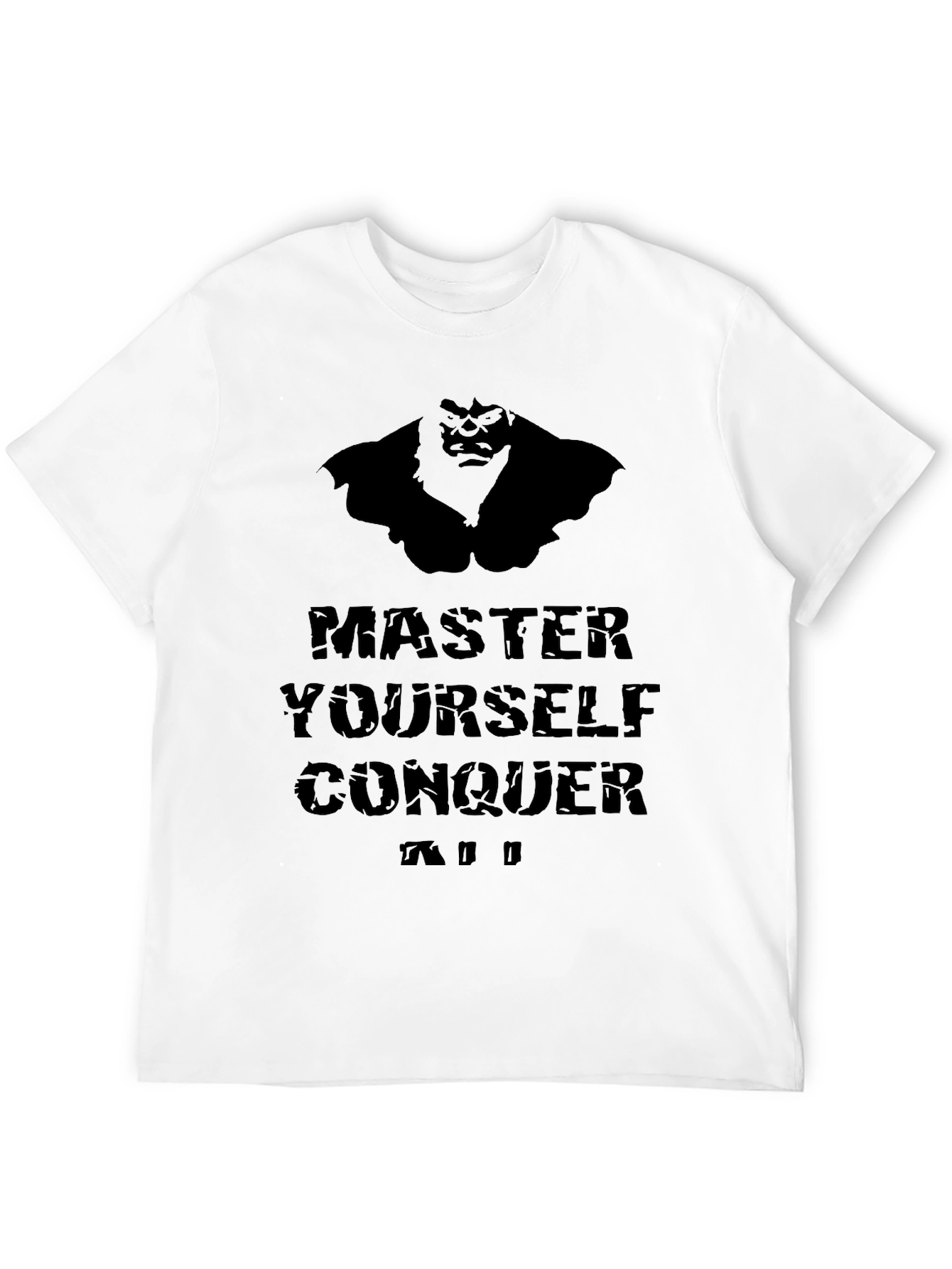 Master Yourself Conquer All Graphic Tee