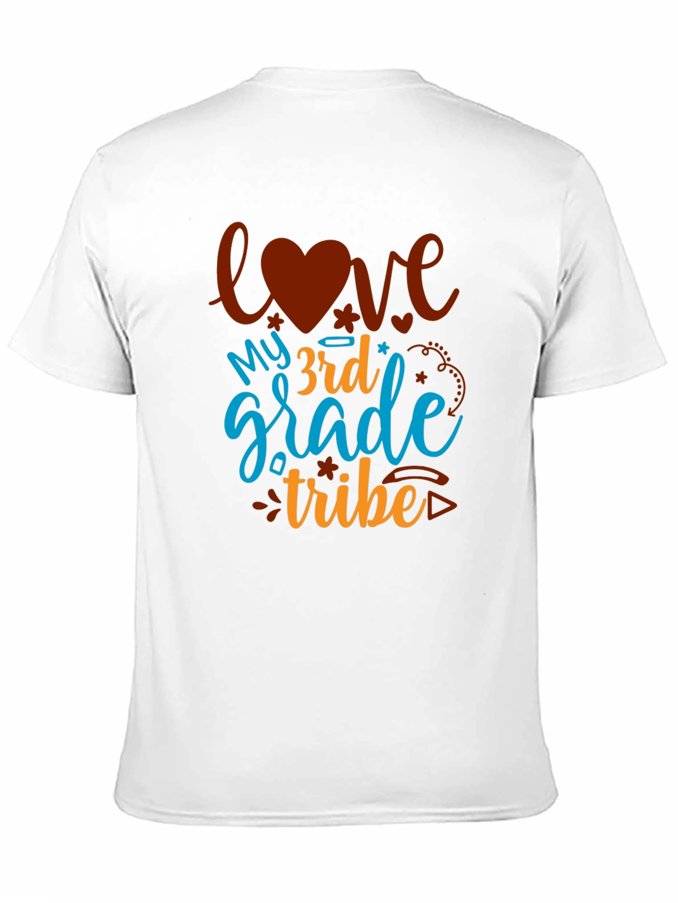Love My 3rd Grade Tribe Black Tee