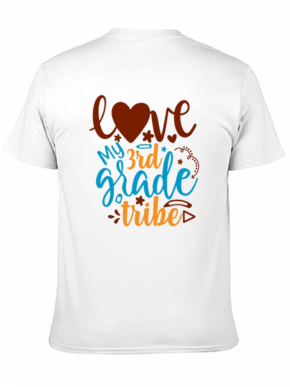 Love My 3rd Grade Tribe Black Tee