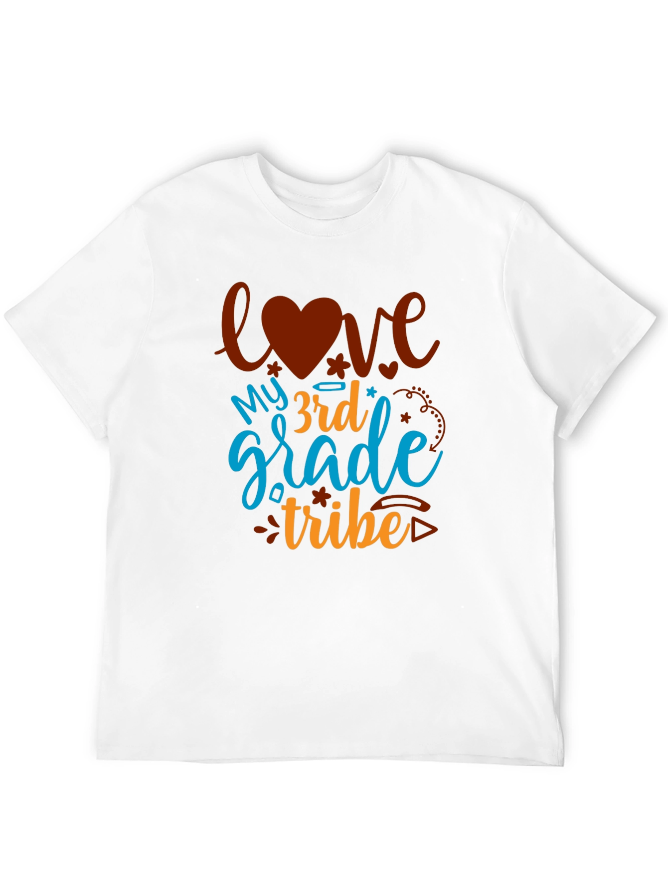 Love My 3rd Grade Tribe Black Tee