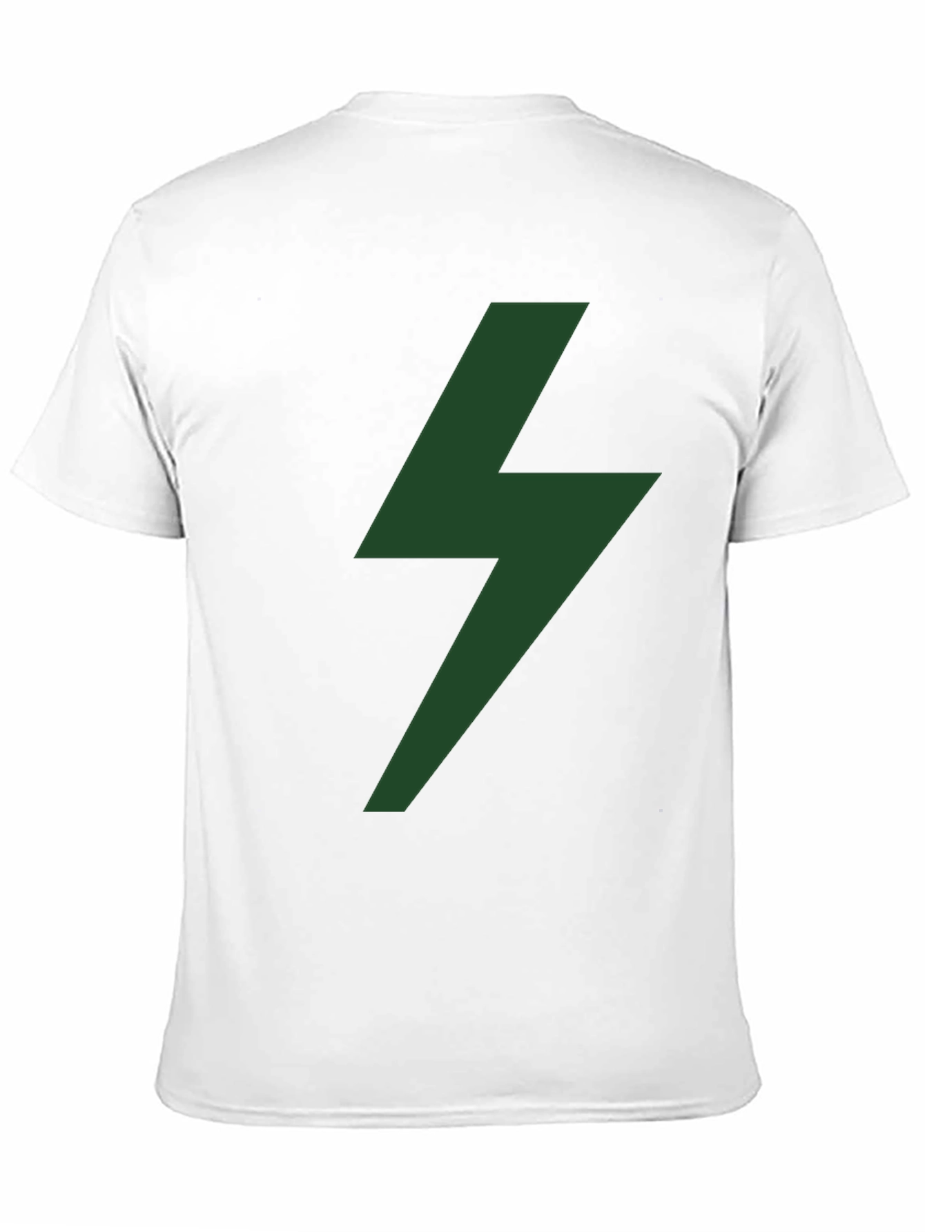 Lightning Bolt Graphic Tee - Black