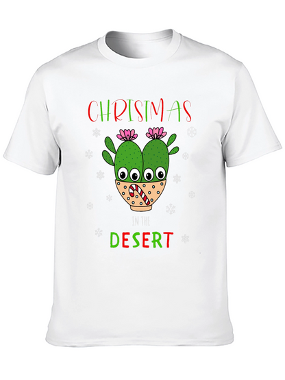 Christmas in the Desert Cactus T-Shirt