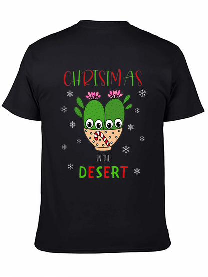 Christmas in the Desert Cactus T-Shirt
