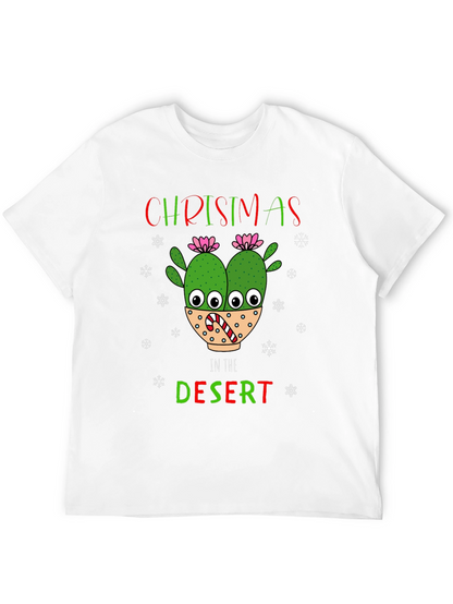 Christmas in the Desert Cactus T-Shirt