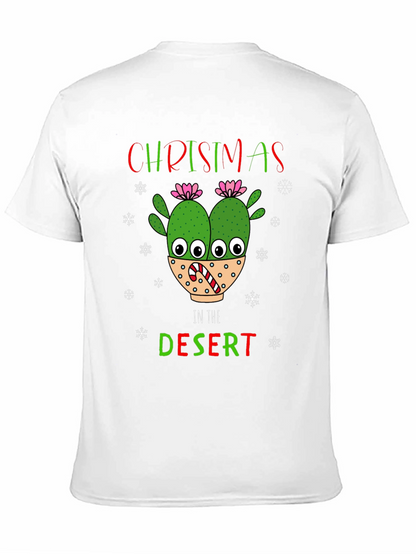 Christmas in the Desert Cactus T-Shirt