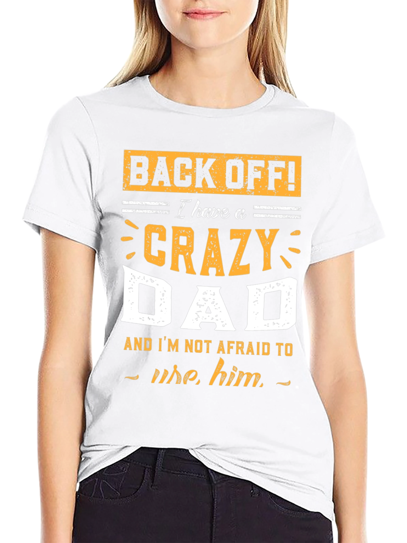 Crazy Dad T-Shirt - Funny Fathers Day Gift