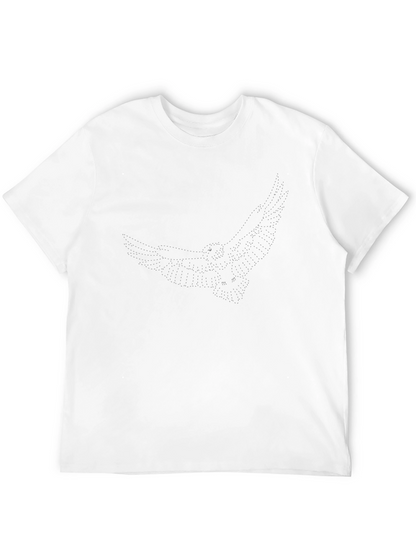 Mens Black Eagle Graphic Tee