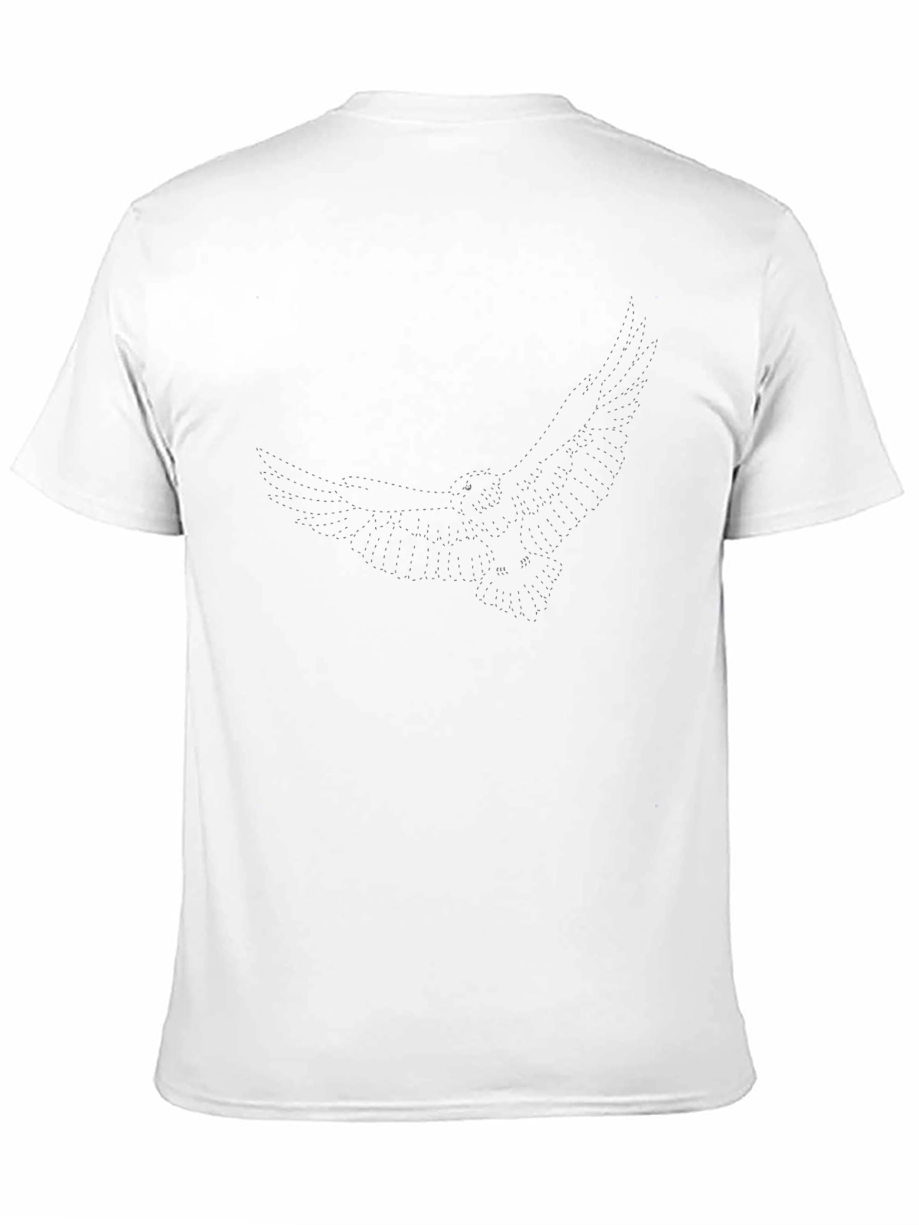 Mens Black Eagle Graphic Tee