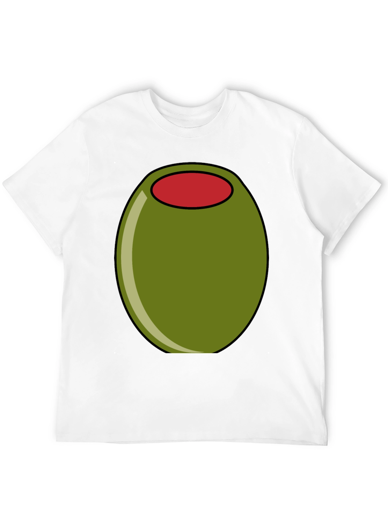 Olive Graphic Tee - Funny Food T-Shirt
