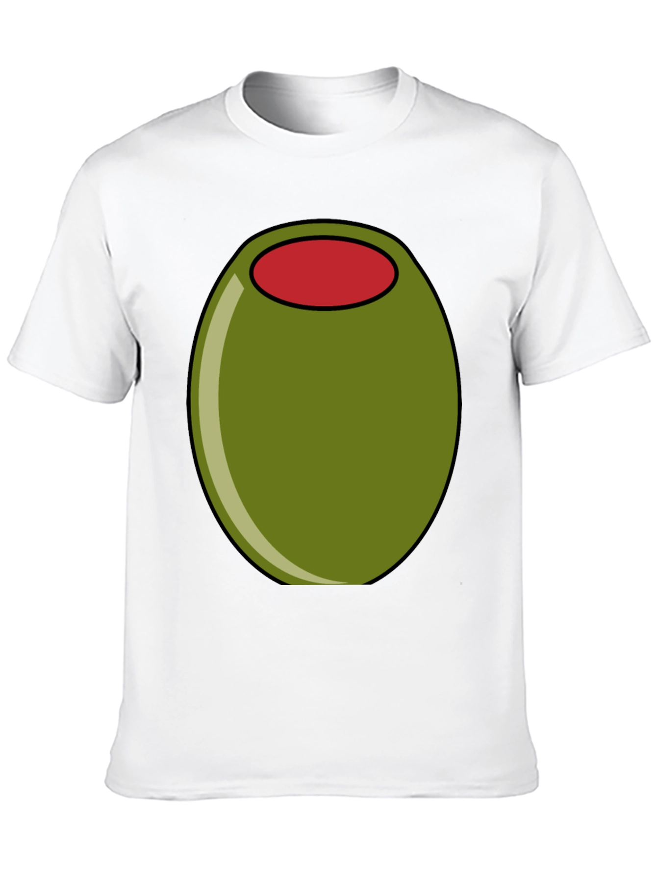 Olive Graphic Tee - Funny Food T-Shirt