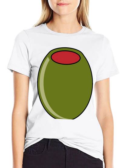 Olive Graphic Tee - Funny Food T-Shirt