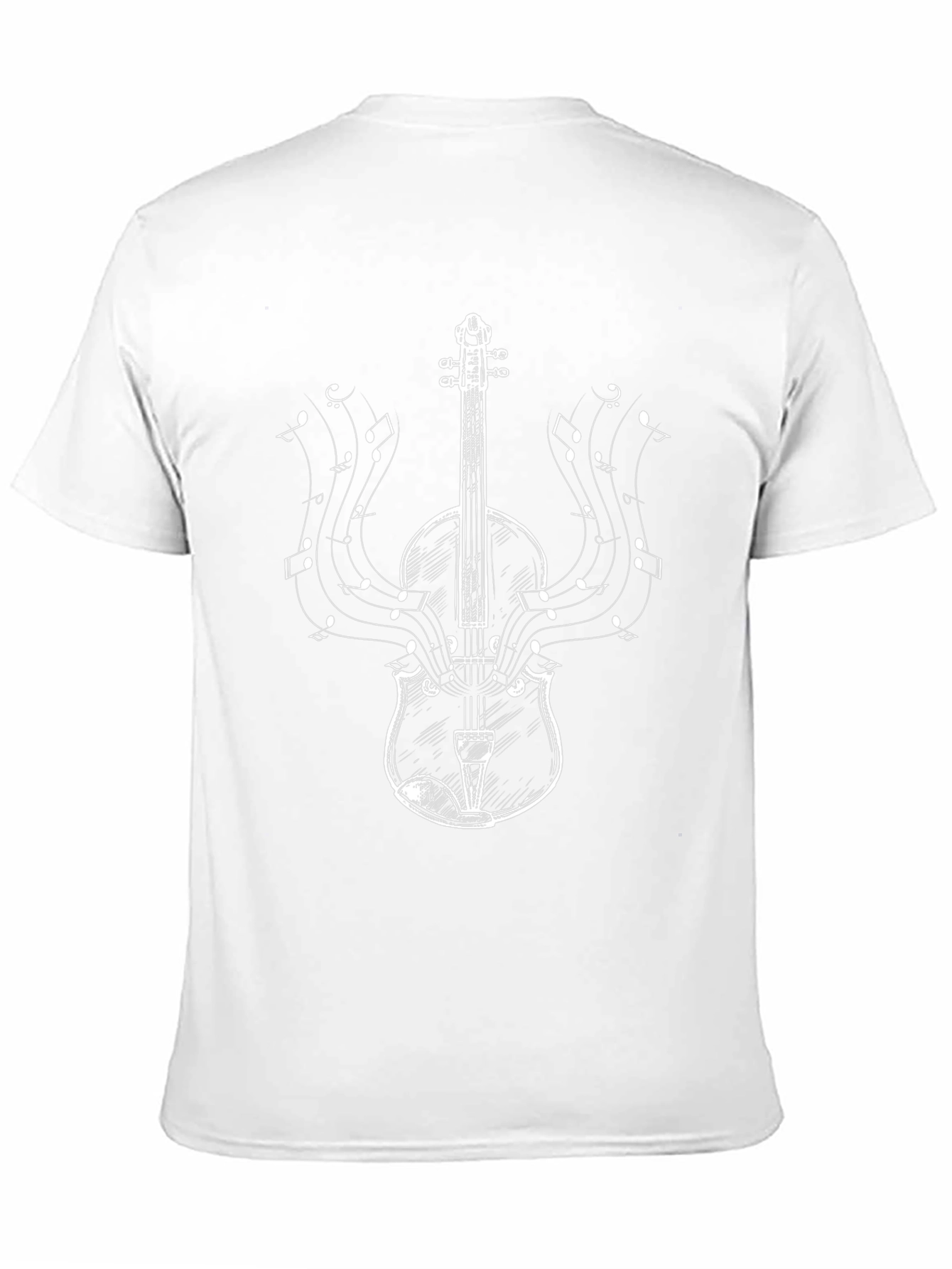 Musical Violin Graphic T-Shirt