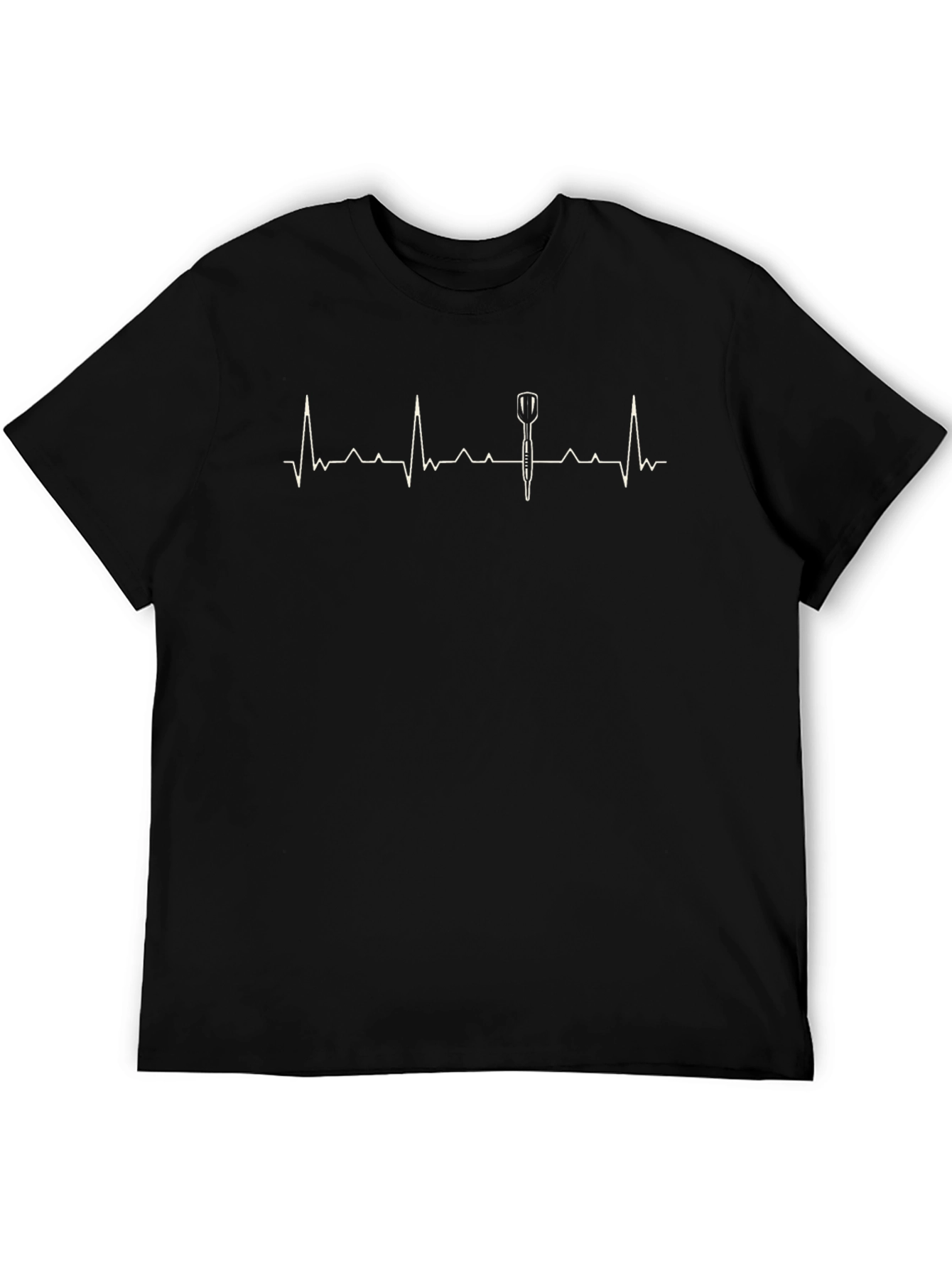 Darts Heartbeat T-Shirt - Funny Dart Player Tee