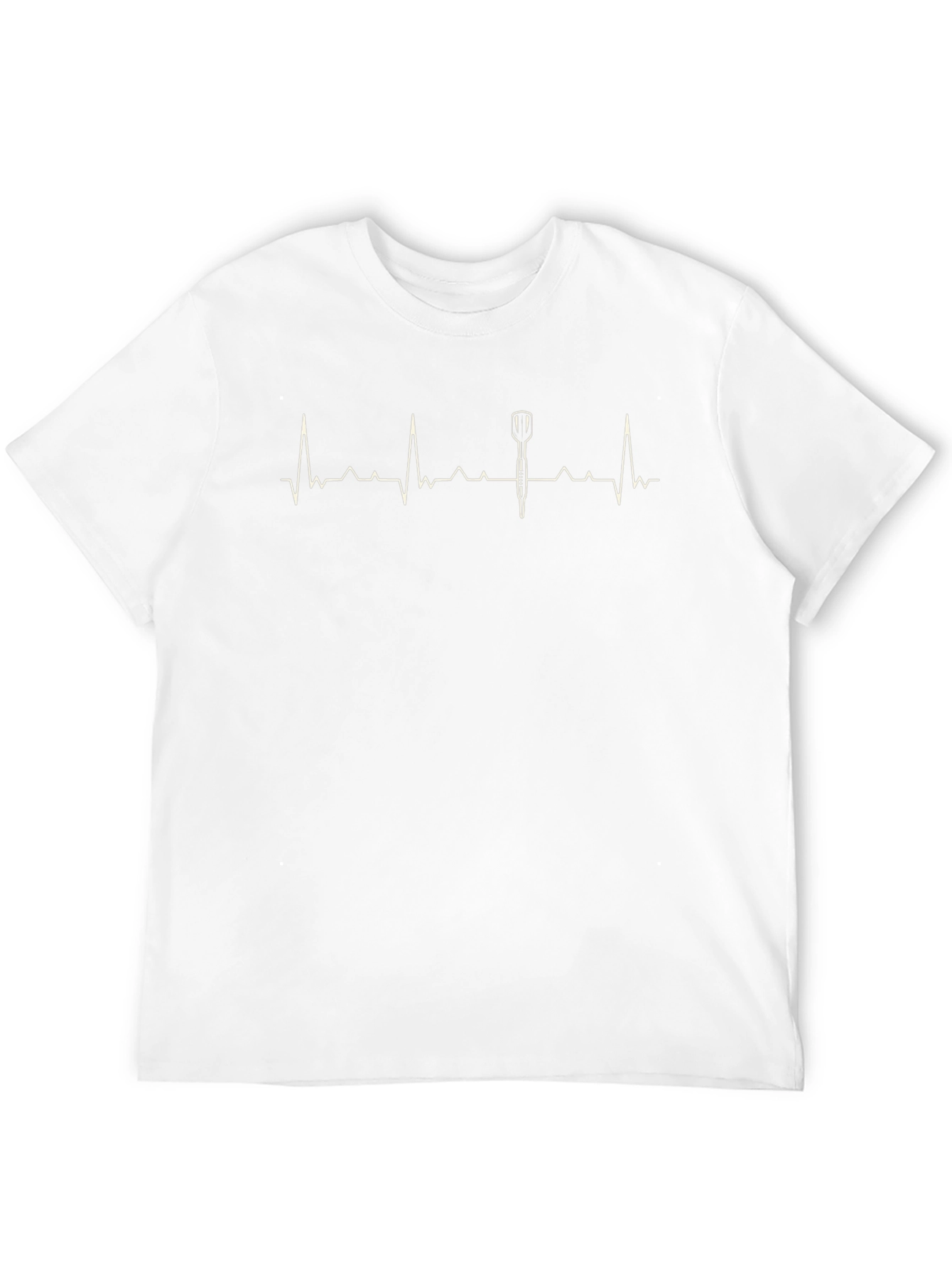 Darts Heartbeat T-Shirt - Funny Dart Player Tee