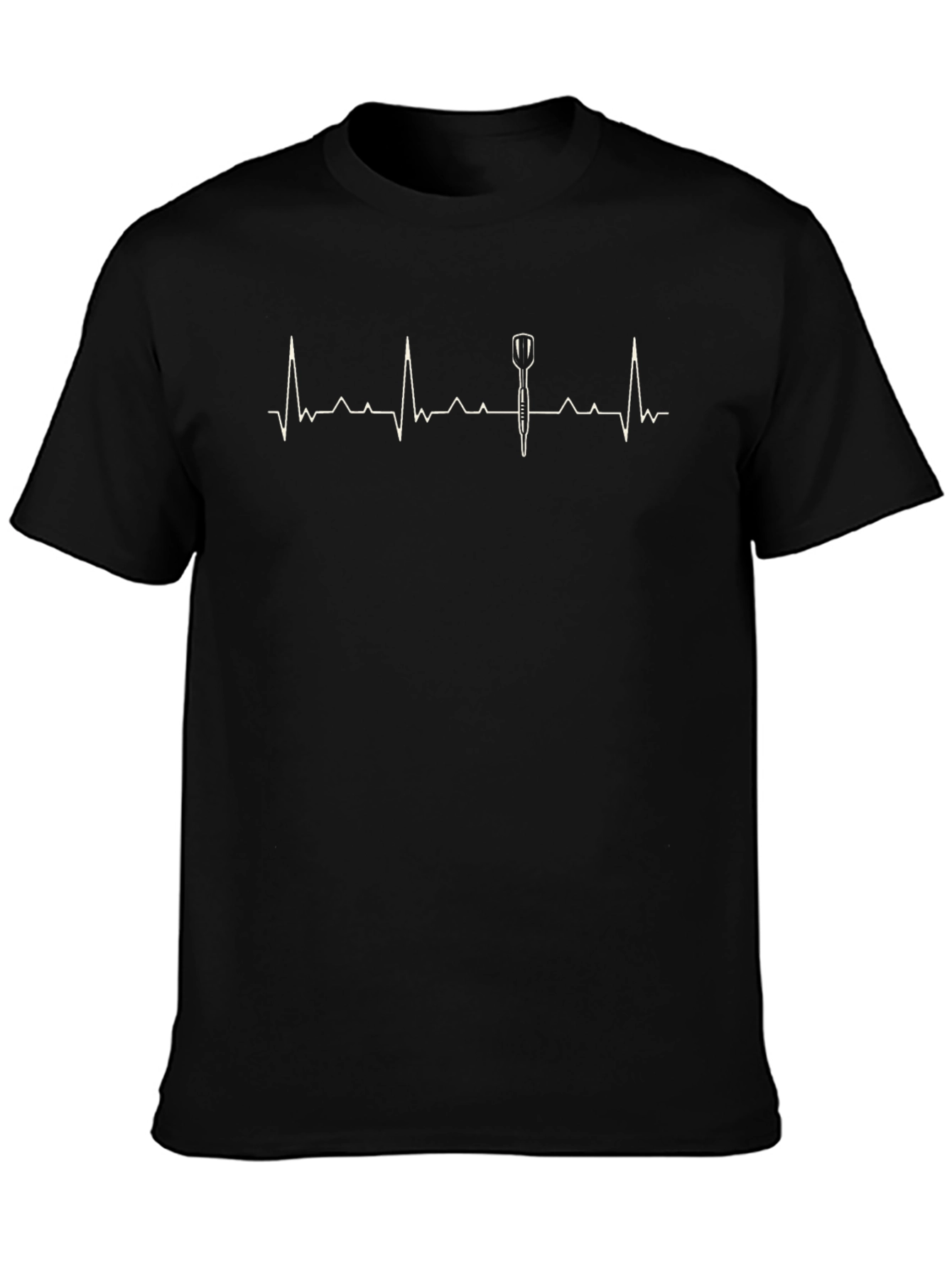 Darts Heartbeat T-Shirt - Funny Dart Player Tee