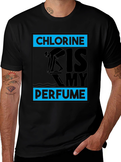 Chlorine Is My Perfume Swimmer T-Shirt