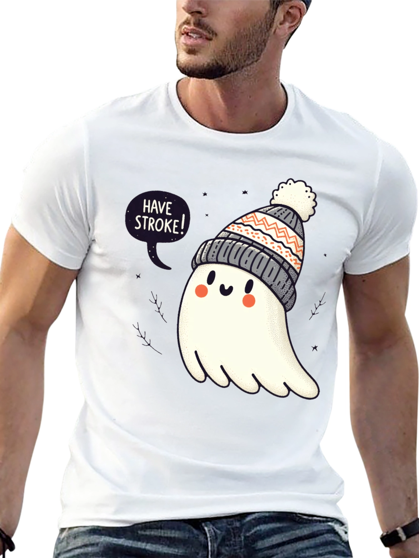 Have Stroke! Ghost T-Shirt