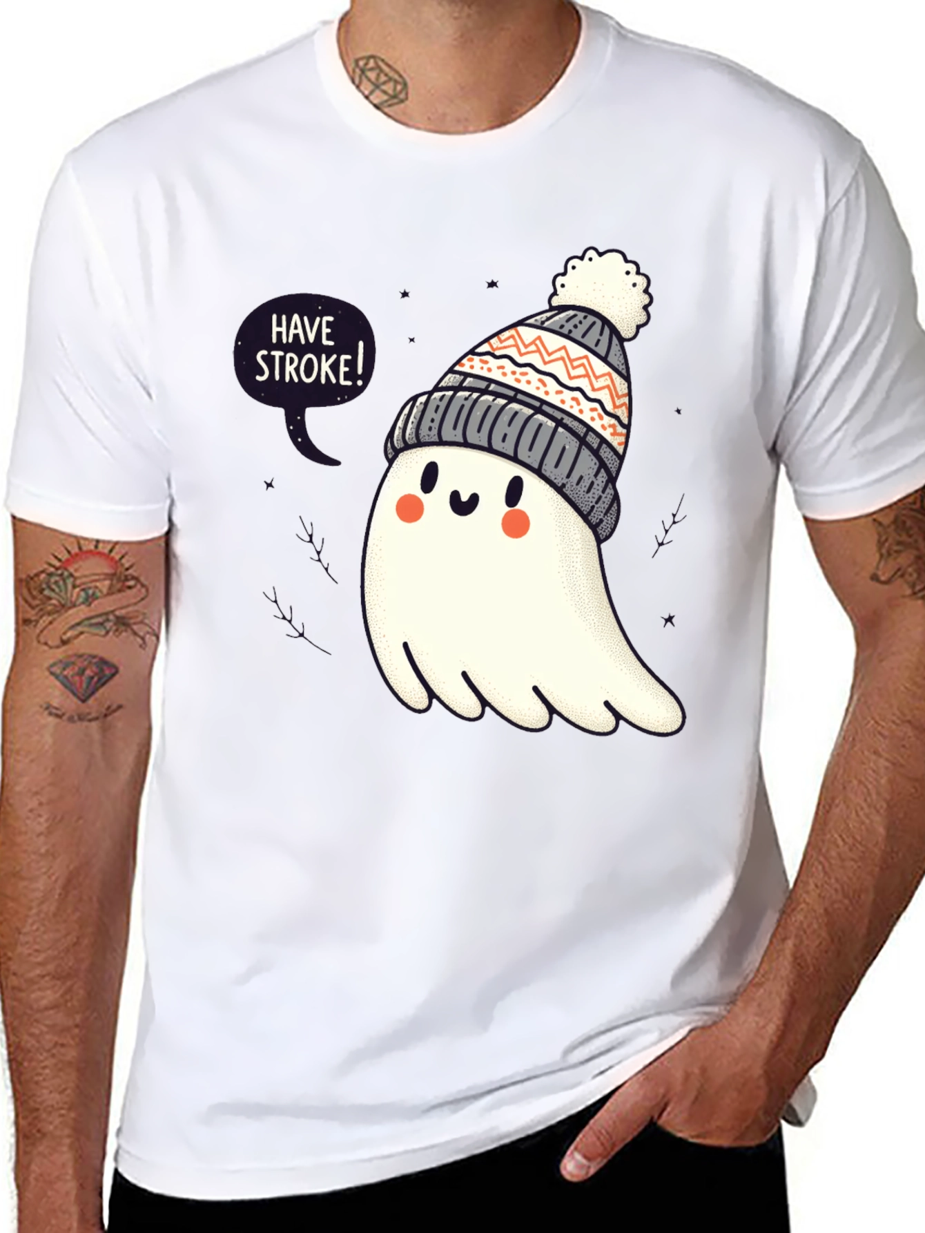 Have Stroke! Ghost T-Shirt