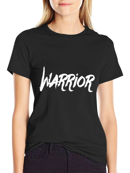Warrior Graphic Tee - Soft Cotton Blend