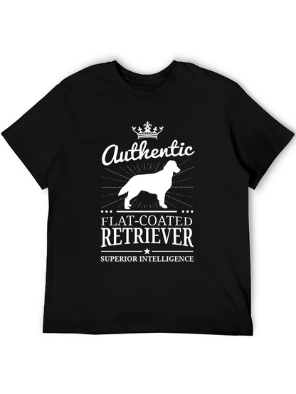 Authentic Flat-Coated Retriever Superior Intelligence T-Shirt