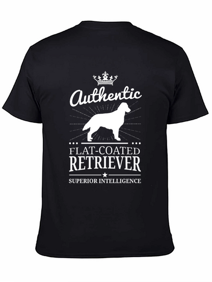 Authentic Flat-Coated Retriever Superior Intelligence T-Shirt